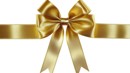 gold ribbon bow