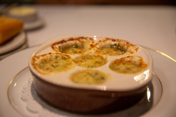 Baked French Escargot