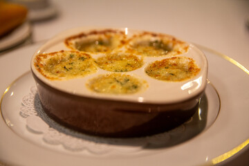 Baked French Escargot