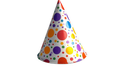 party hat isolated on white