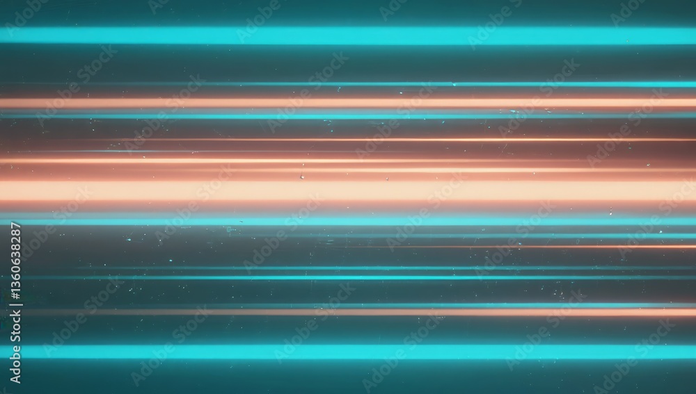 Poster abstract illustration of vibrant horizontal lines creating a mesmerizing pattern in modern design
