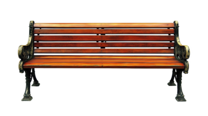 bench isolated on white