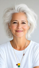 Portrait of a smiling mature woman