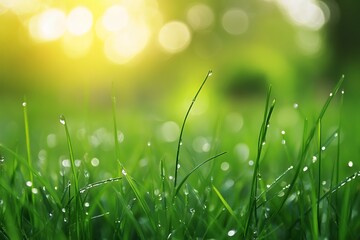 Obraz premium natural vivid grace grass seeds infuse the energy and purity of nature into your living zones 
