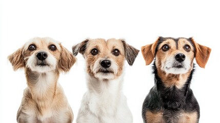 Adorable Trio of Dogs