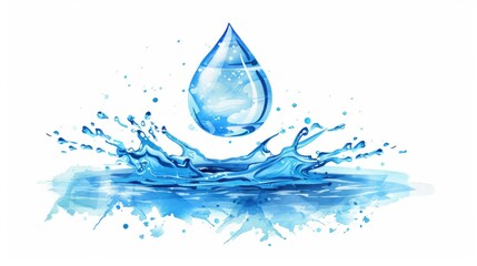 Water drop icon