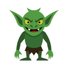 Goblin Cartoon Character Illustration | Fantasy Monster Design