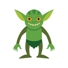Goblin Cartoon Character Illustration | Fantasy Monster Design