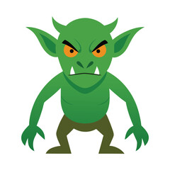 Goblin Cartoon Character Illustration | Fantasy Monster Design