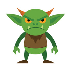 Goblin Cartoon Character Illustration | Fantasy Monster Design