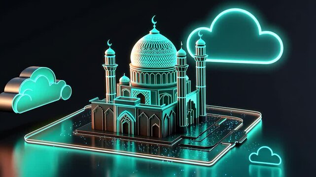 Digital Mosque, Cloud Computing, Islamic, Network, Future