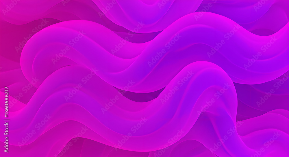 Aufkleber wave line fluid abstract modern trendy background for web banner design, presentation template, digi