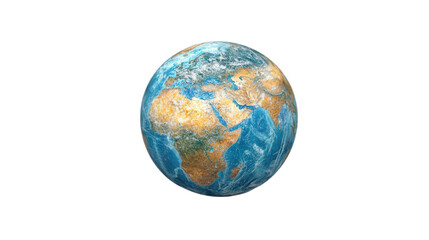 Fototapeta premium globe on white background