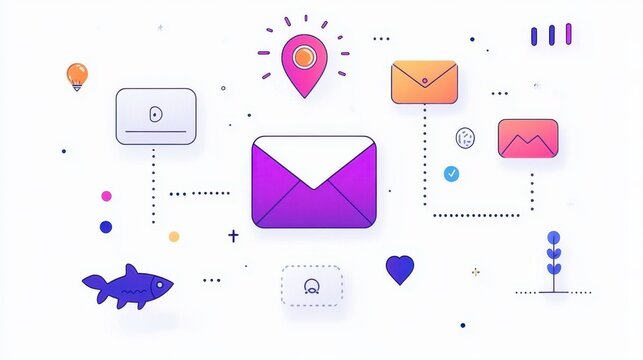Email Marketing Automation with Artificial Intelligence: Minimalist Visualization of Personalization, A/B Testing, Engagement