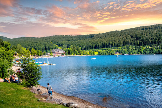 Titisee Neustadt, See, Schwarzwald 