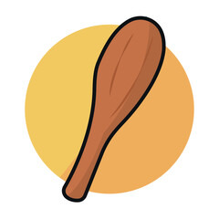 Isolated mace weapon medieval icon