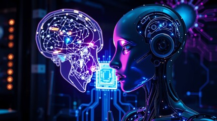 Fototapeta premium Quantum computing