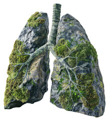 PNG Nature-inspired lungs illustration