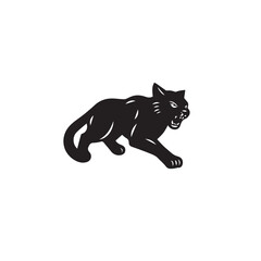 Bobcat logo on white background. Bobcat logo design. Vector illustration.	
