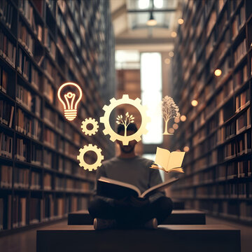 Library of Knowledge and Growth Mindset