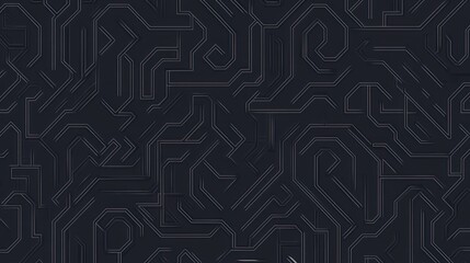 Dark Circuit Board Texture Background