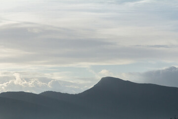 A stunning view of the rugged mountains in Turkey, showcasing the vastness and dramatic beauty of the country’s diverse landscape