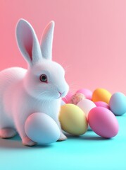 Easter wallpaper and copyspace complement the Easter background, card template, Easter eggs, and Happy Easter