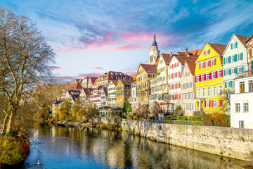 Fototapeta premium Altstadt, Tuebingen, Germany 