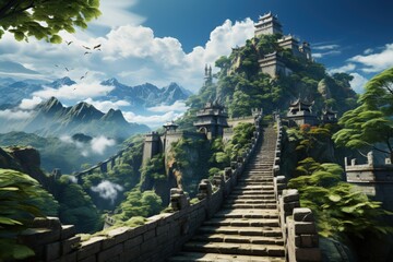 Hiking the Great Wall of China