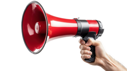megaphone isolated on white background