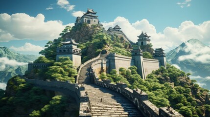Hiking the Great Wall of China