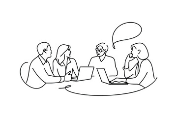 Teamwork Collaboration Meeting Discussion Brainstorming Session Ideas Strategy