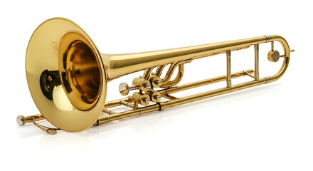 Obraz premium The brass trombone 