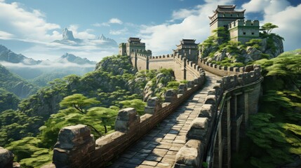 Hiking the Great Wall of China
