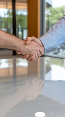 Business People Handshake Deal Success Agreement