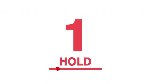 Inhale exhale 4-7-8 exercise. Breathing method for stress reduction and relaxation. looping animation in white background