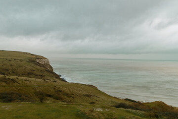 The White Cliffs of Dover and of stormy skies
