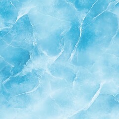 Obraz premium Ice texture with cracks and frosty patterns in cool blue hues