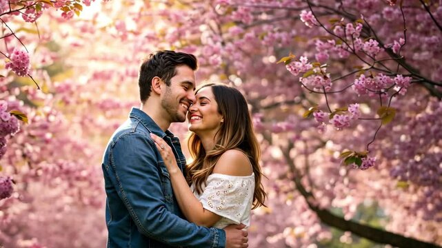 happy young couple