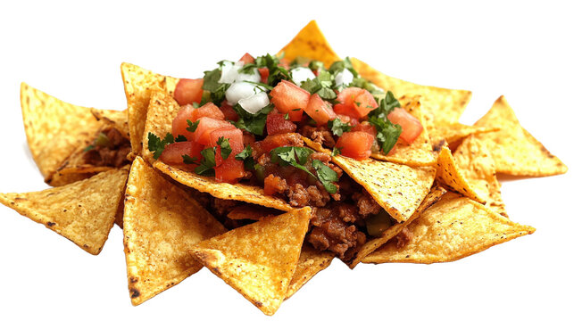 nachos and guacamole - Powered by Adobe