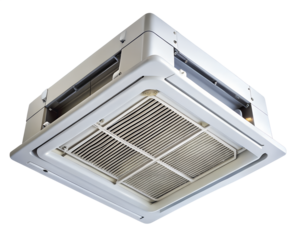 air conditioner isolated on white