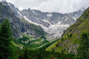 The Glacier de l'A Neuveis a glacier in Switzerland. It is located in the Mont Blanc massif, in Haut Val Ferret. 