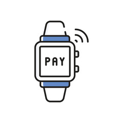 Contactless Payment Vector icon