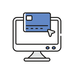 Digital Banking Vector icon