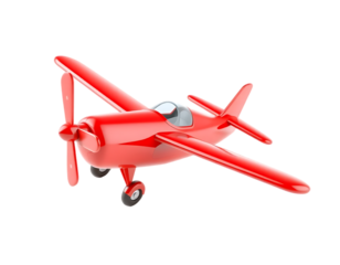 Red Airplane Toy
