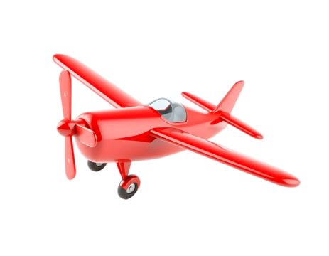 Red Airplane Toy