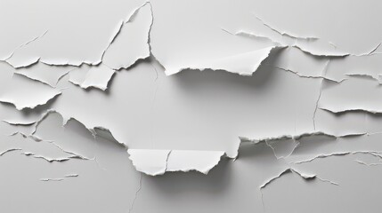 Minimalist torn paper texture for modern designs. 