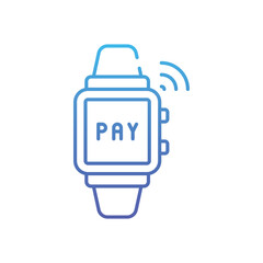 Contactless Payment Vector icon