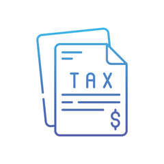 Tax Vector icon