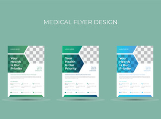 Medical flyer design health care flyer design